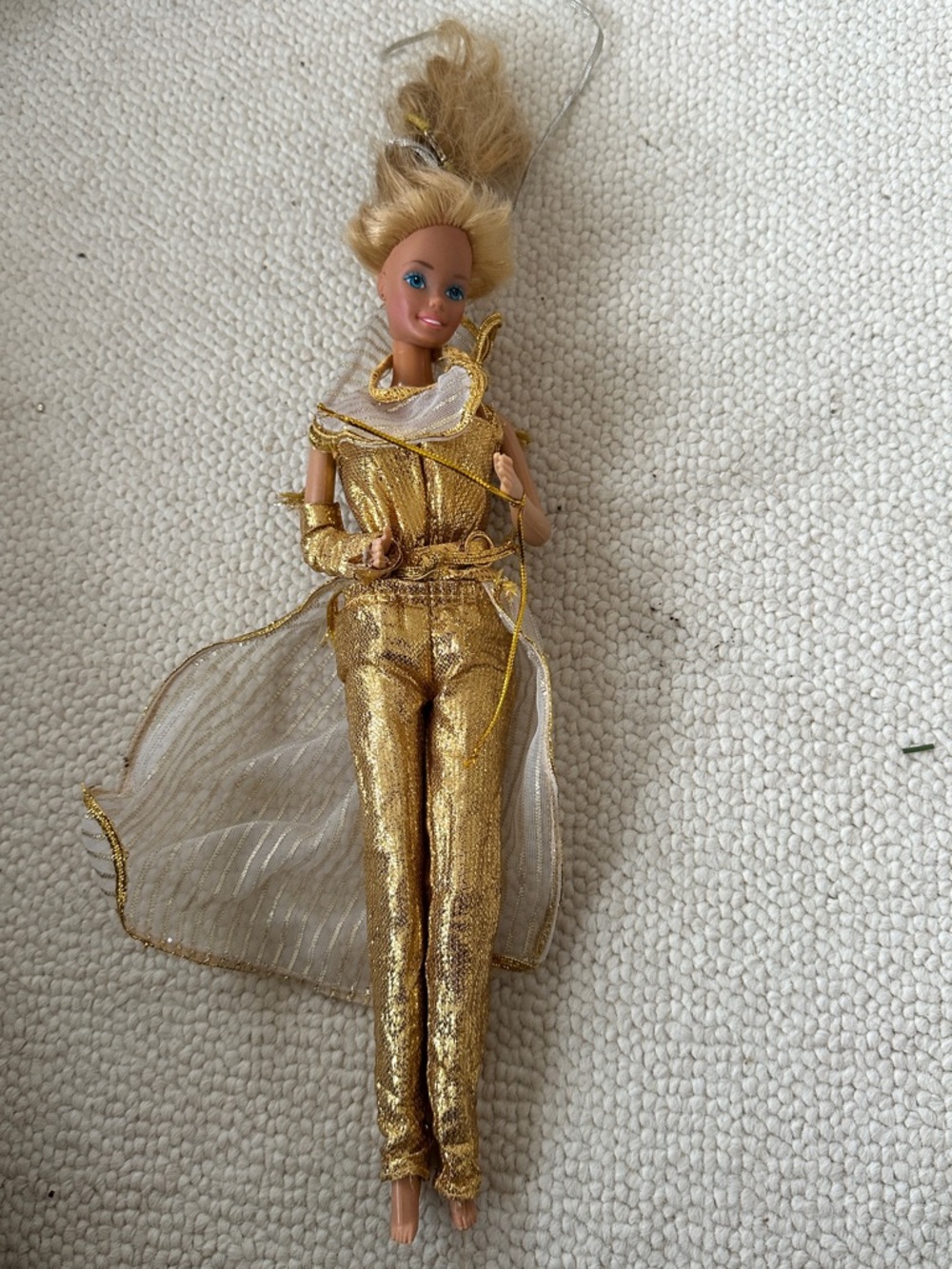 1980s  Mattel Golden Dream Barbie doll